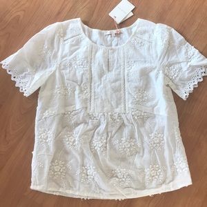 Roolee off white  Lace Top